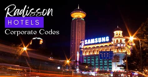 Is there any chance to figure out the code for my corporate rate, so I can do booking online over the Club Carlson site for my leisure trips. . Radisson corporate codes